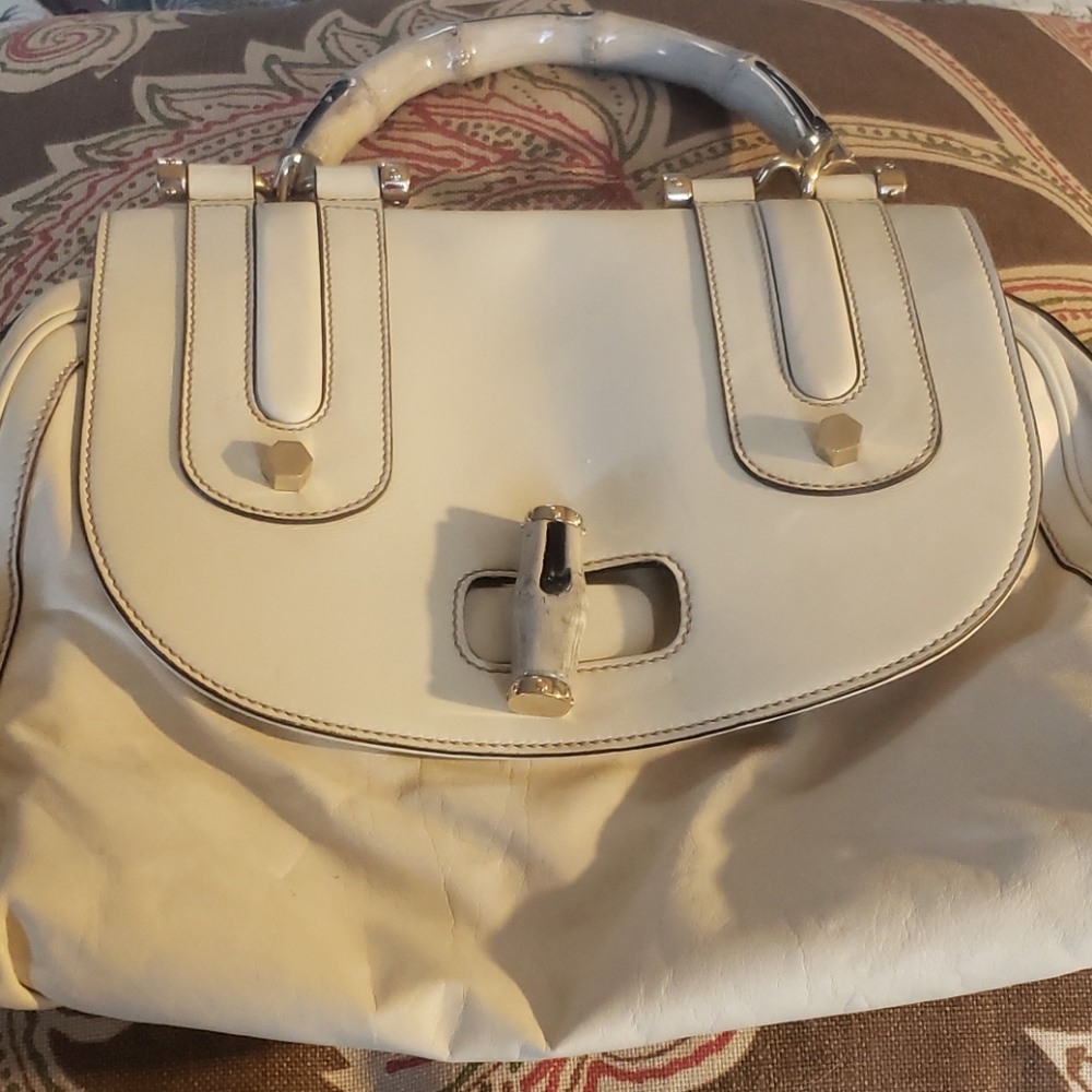 Gucci Dialux Pop Bamboo Purse